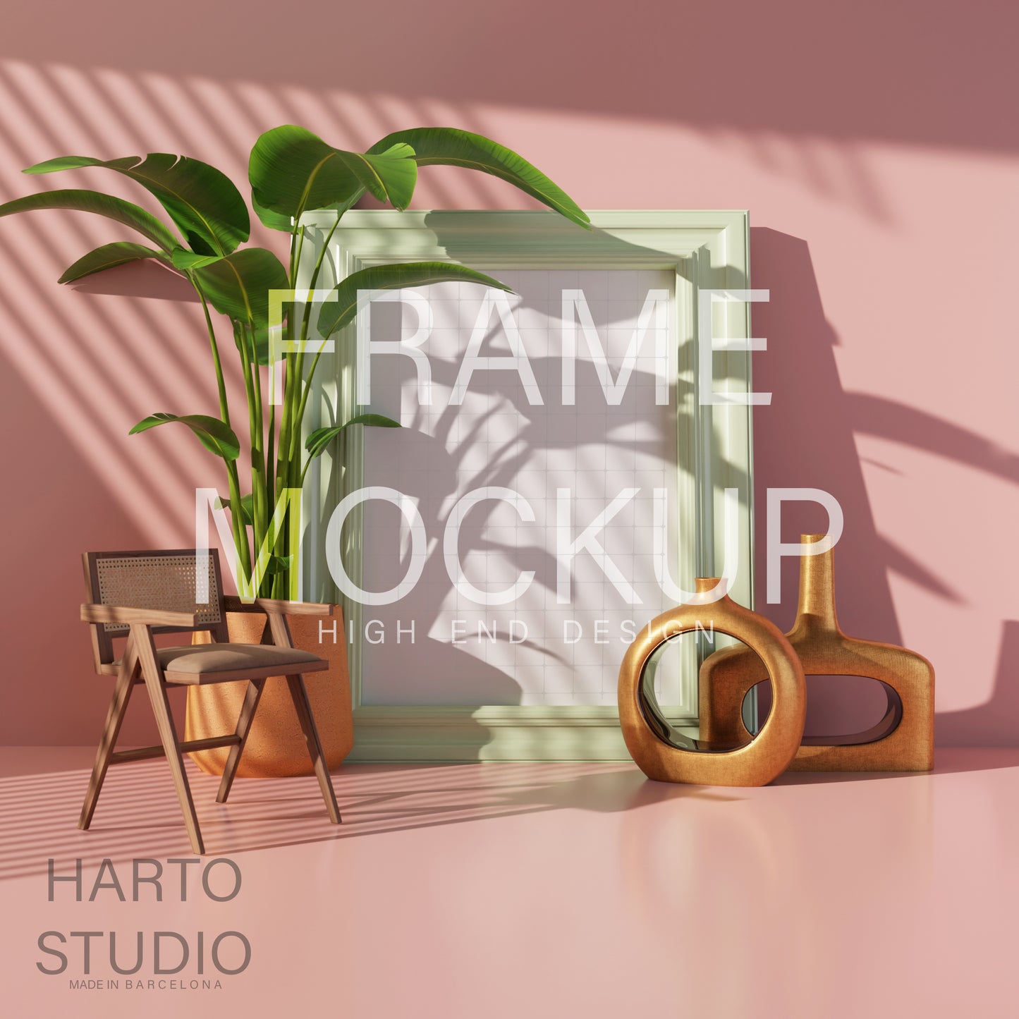 Frame mockup - Calm vibes